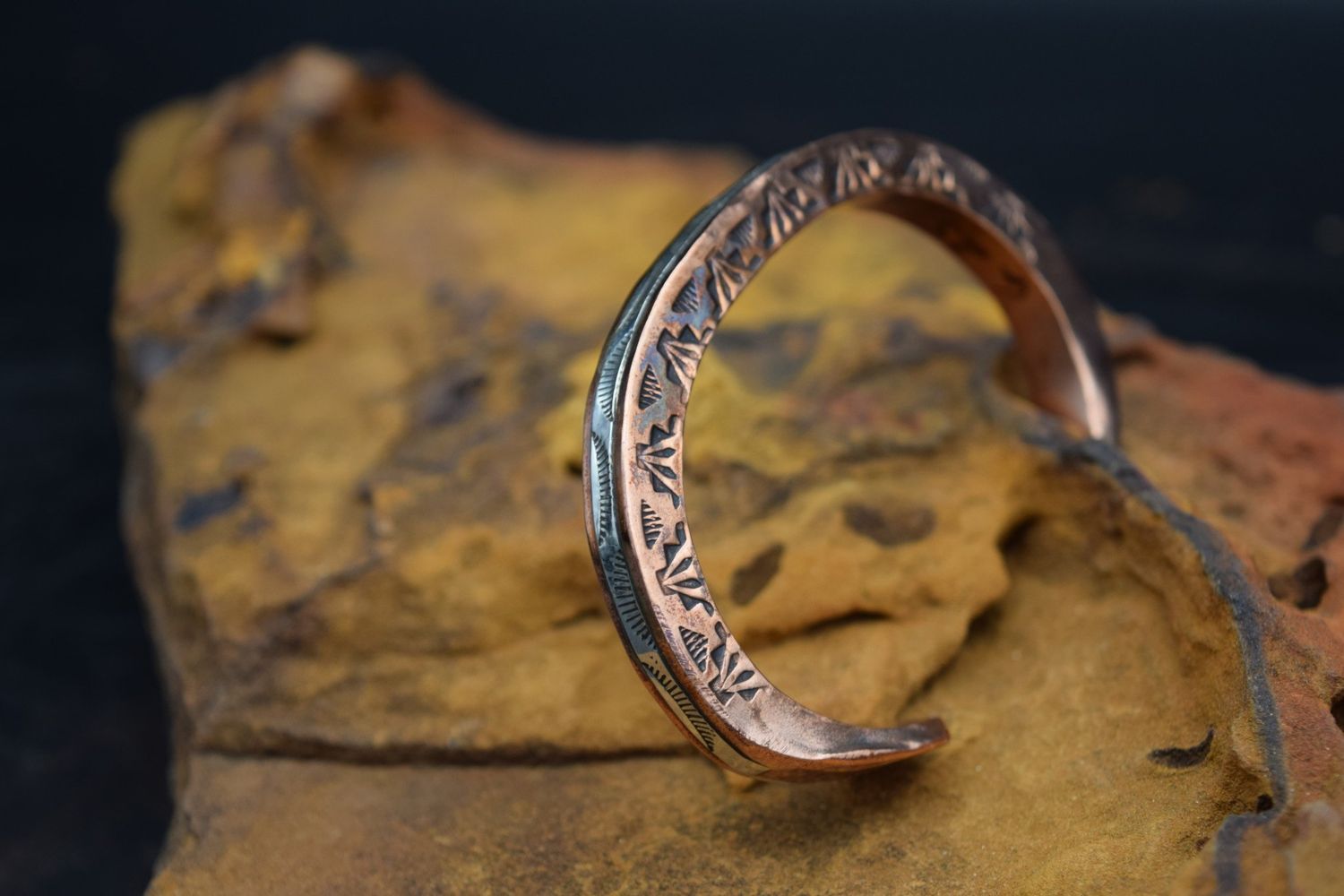 WYLIE SECATERO COPPER CARNITED CUFF [6.25&quot;]