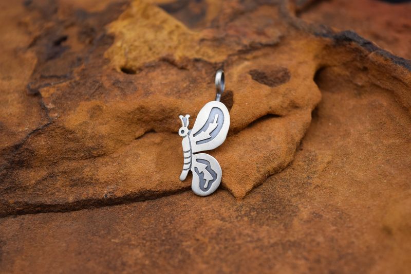 BUTTERFLY CHARM PENDANT