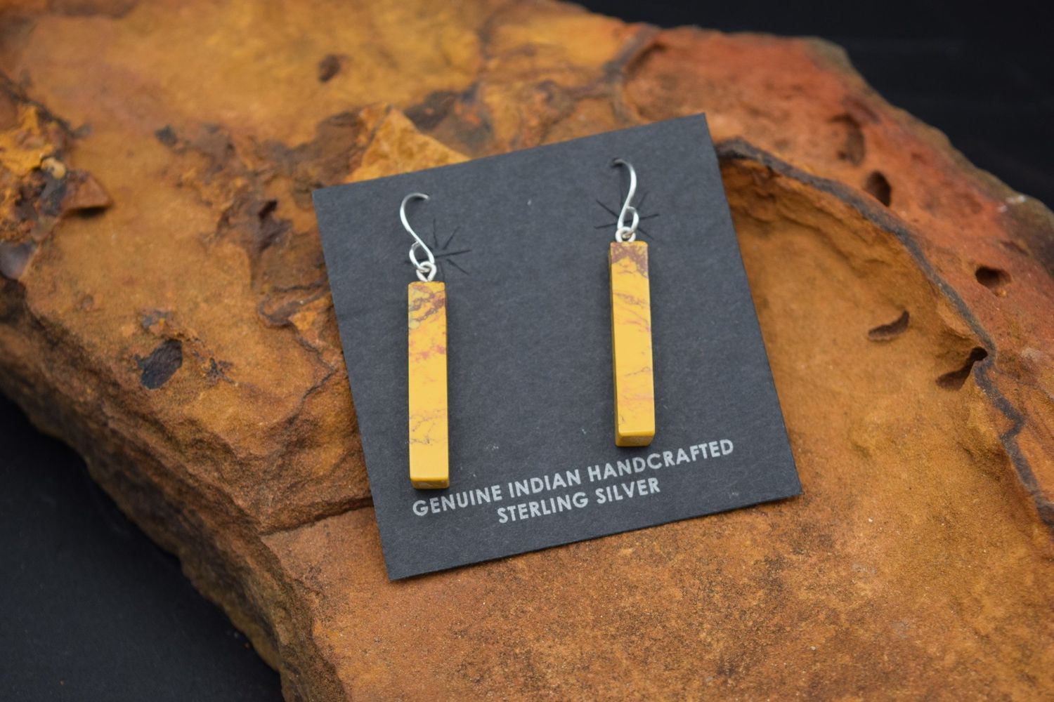 RON CHAVEZ SLAB EARRINGS