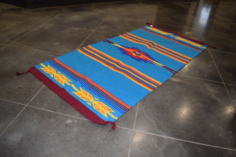 30&quot; X 60&quot; Cantina Throw Rug [Blue]