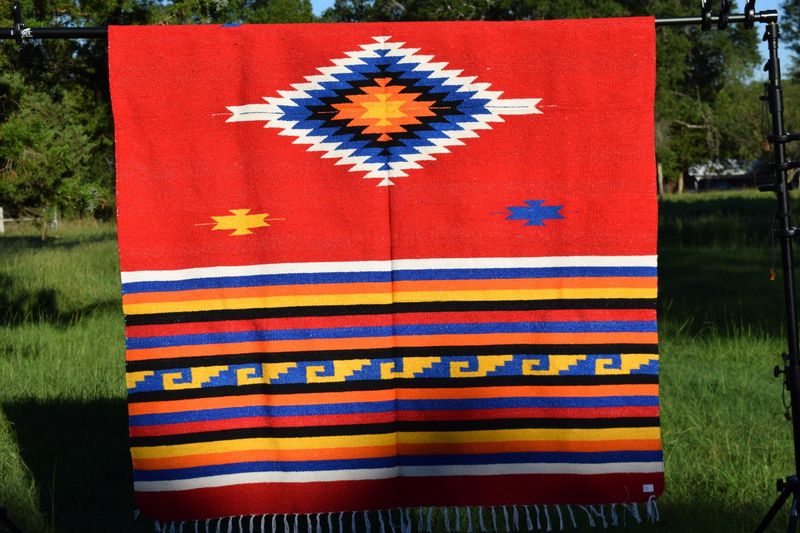 Mitla Blanket [Red]