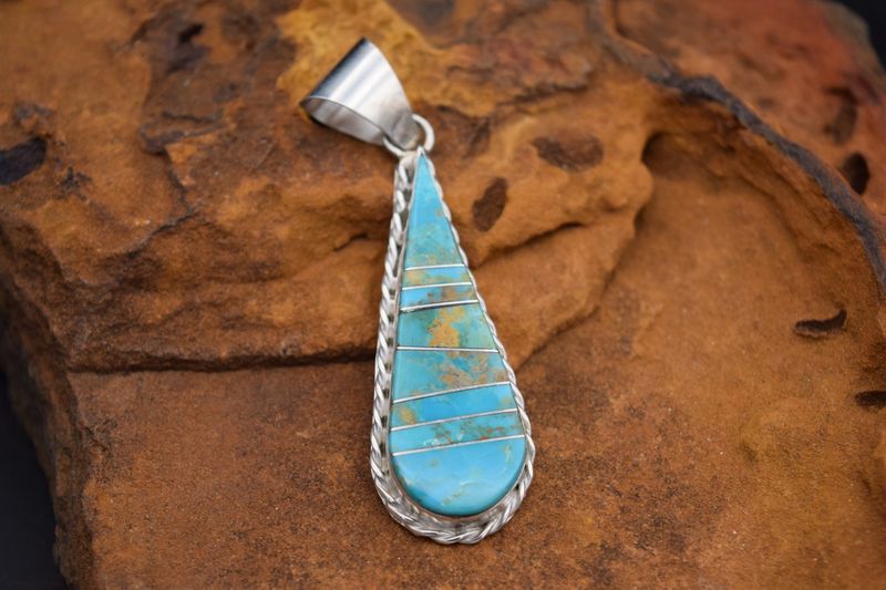 Inlay Mine Pendant
