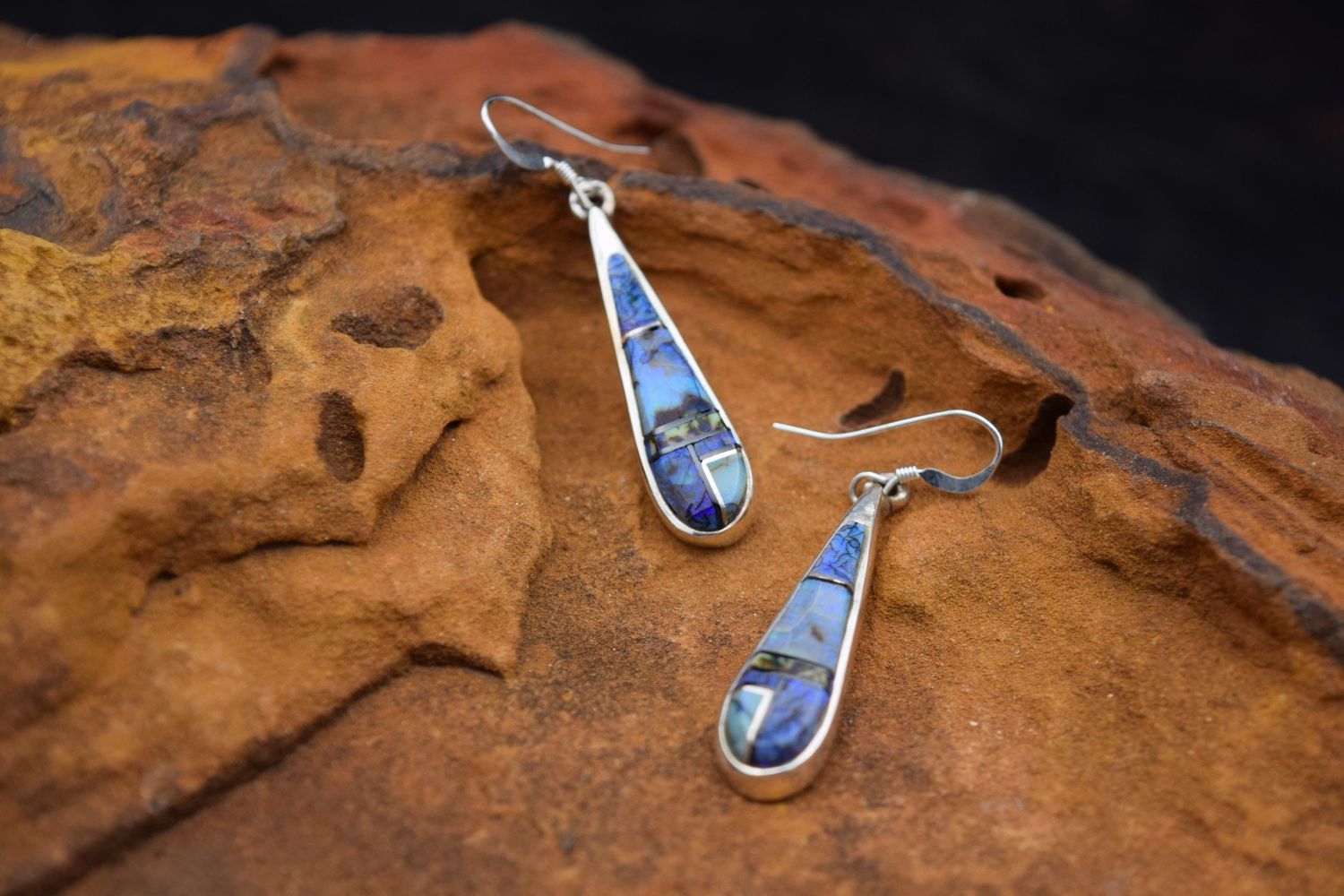 Variegated Drop Earrings