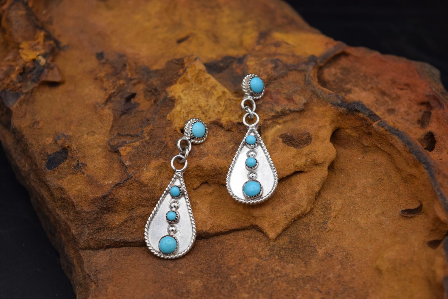 Kenneth Hughte Sleeping Beauty Earrings