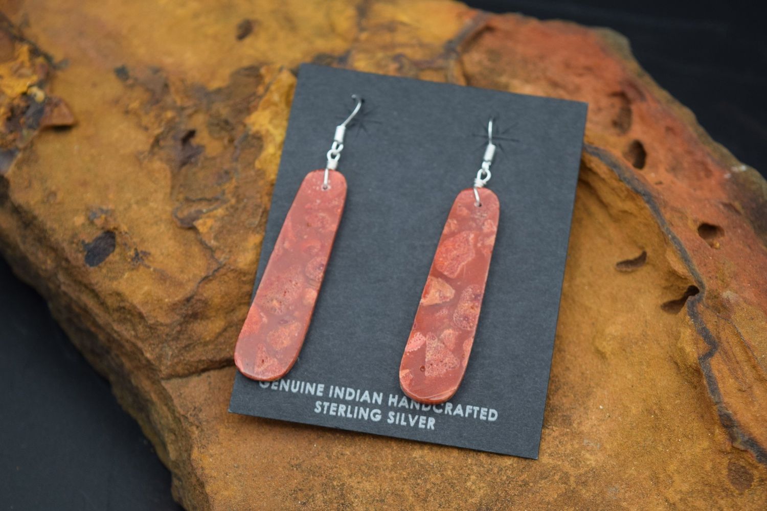 J GARCIA SLAB EARRINGS