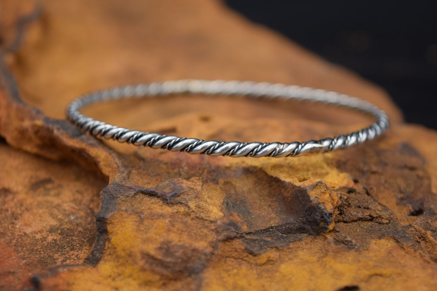 Silver Bangle, Color: Style A
