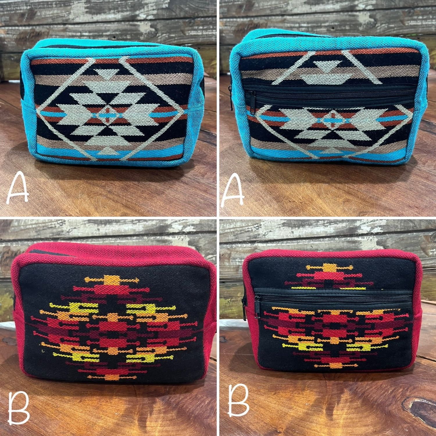 Southwest Travel Pouch, Color: A