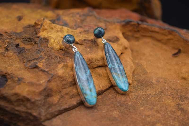 CATHY WEBSTER KINGMAN EARRINGS