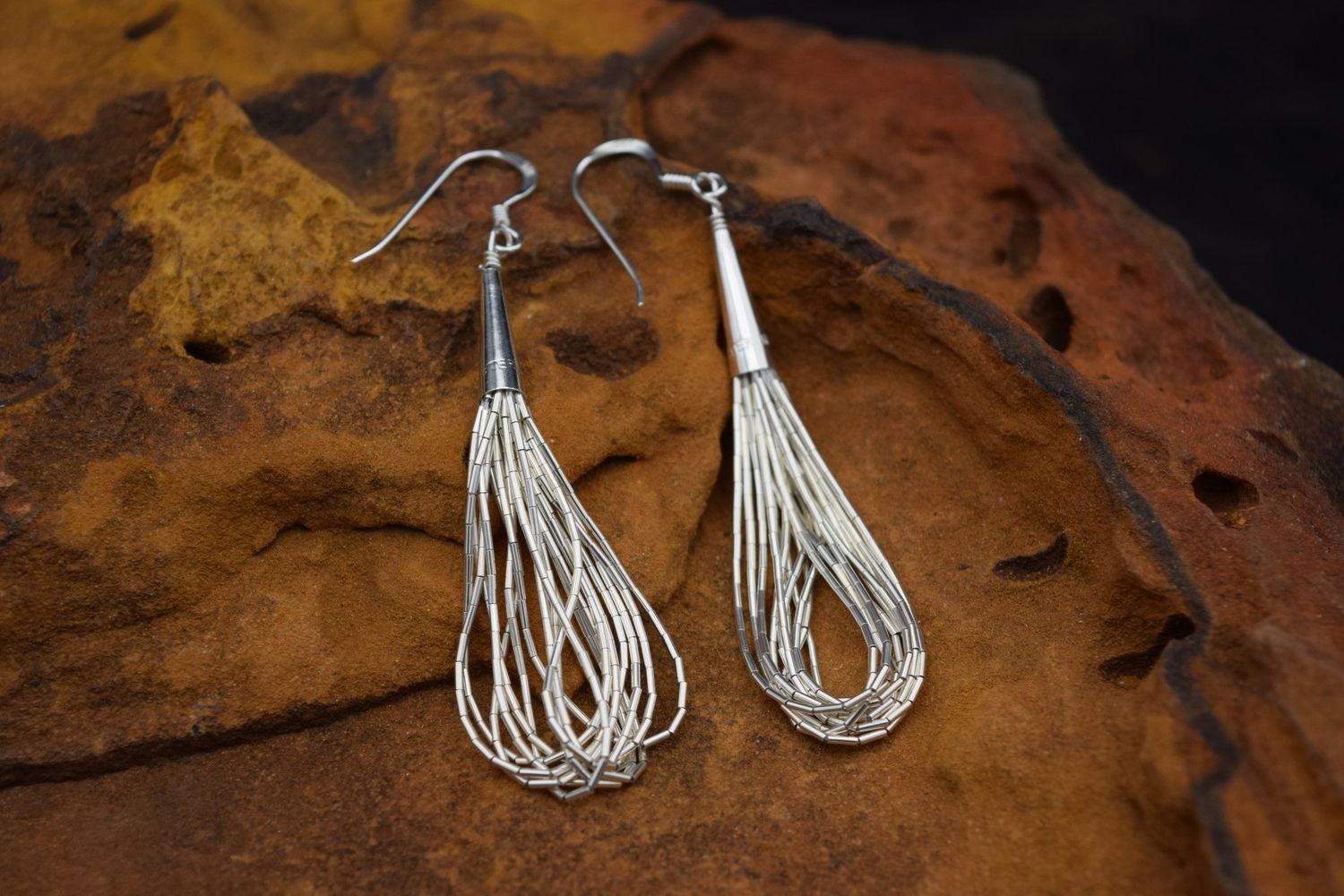 LIQUID SILVER EARRINGS