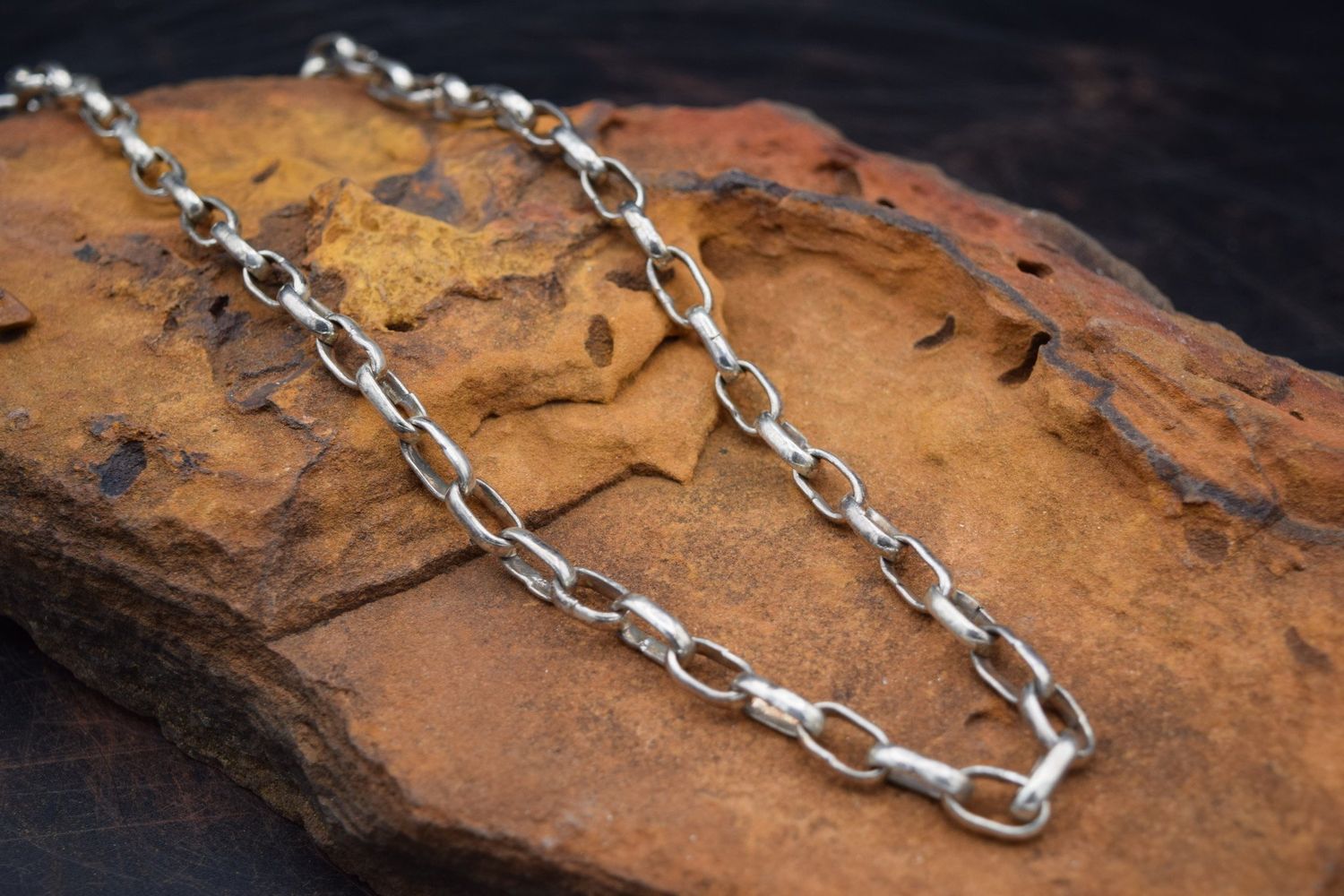 22&quot; PAPERCLIP CHAIN NECKLACE