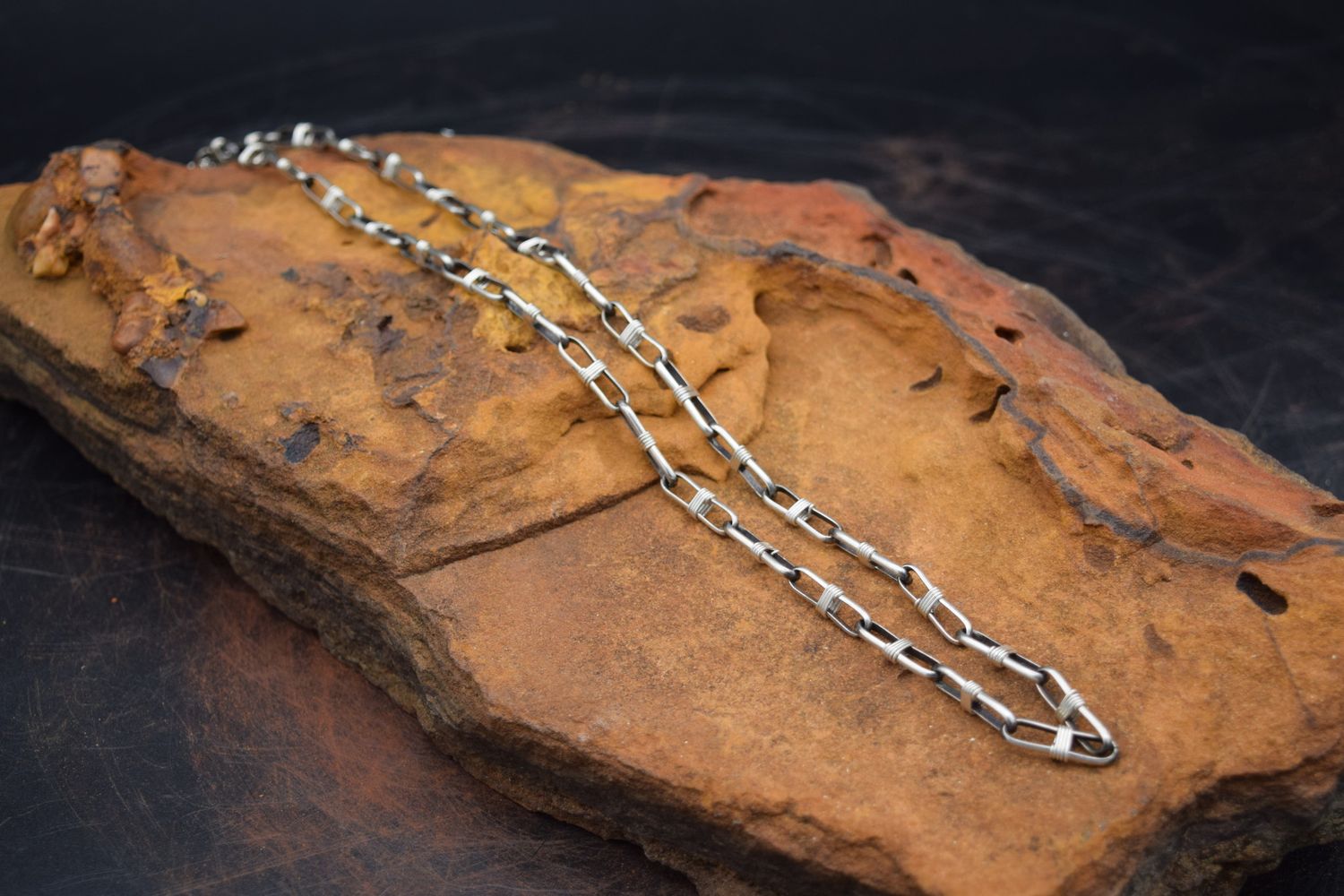 24&quot; PAPERCLIP CHAIN NECKLACE