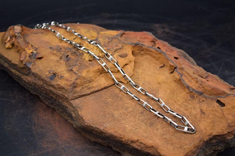 24&quot; PAPERCLIP CHAIN NECKLACE