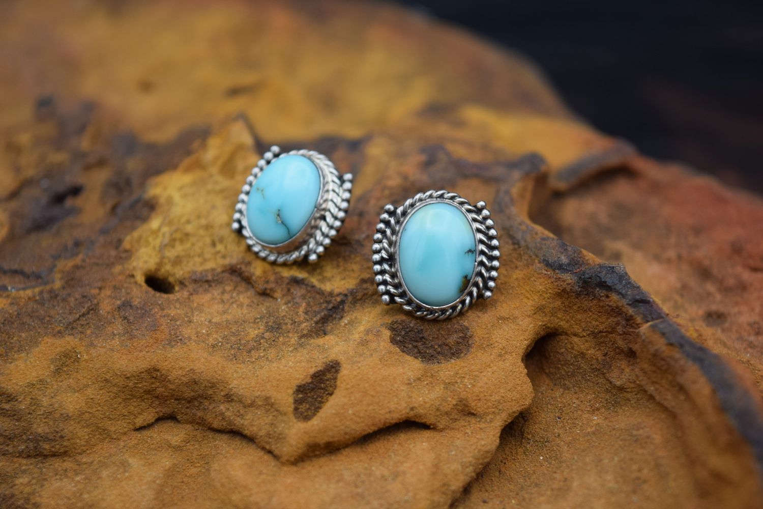 LARIMAR EARRNGS