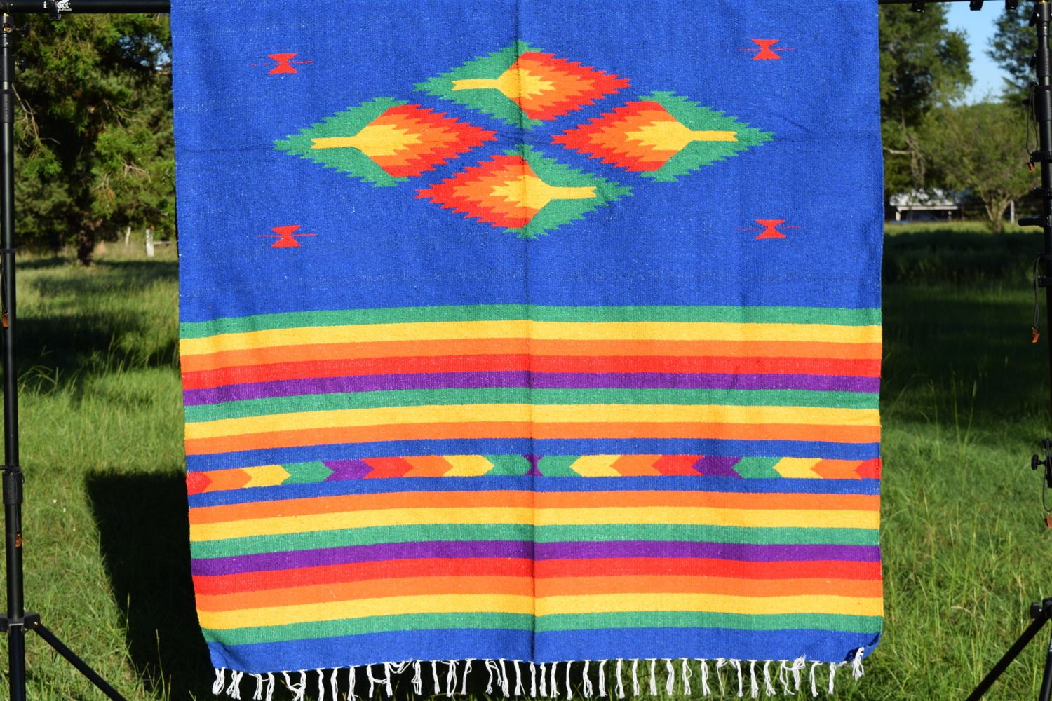 Fiesta Blanket [Royal Blue]
