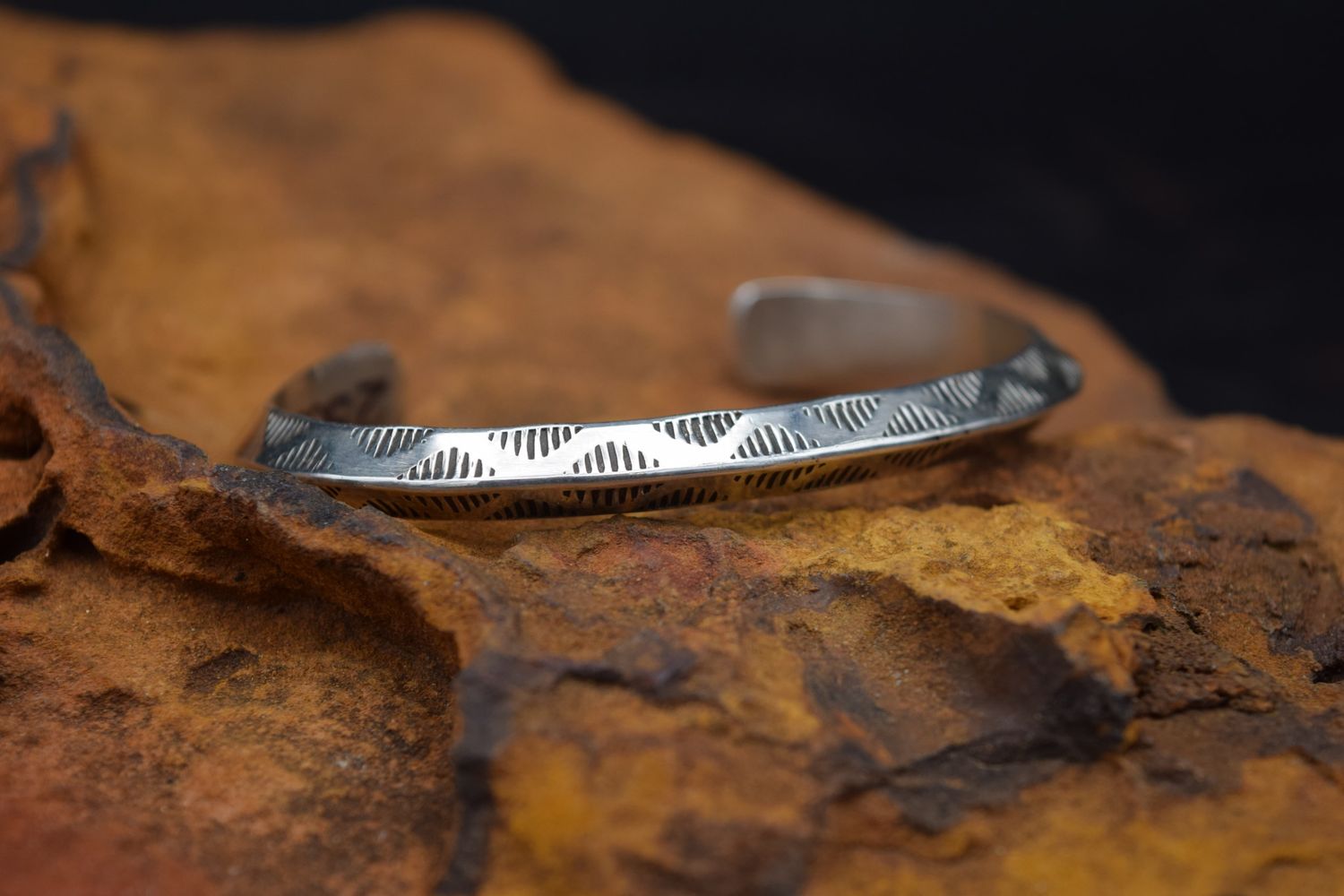 WYLIE SECATERO SILVER CUFF [Size: 6]