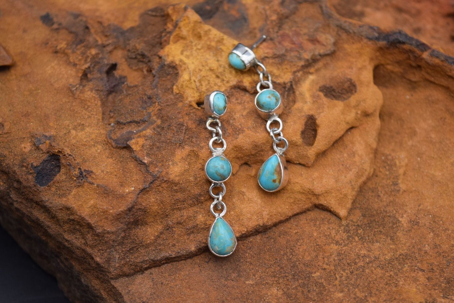 Turquoise Dangle Earrings