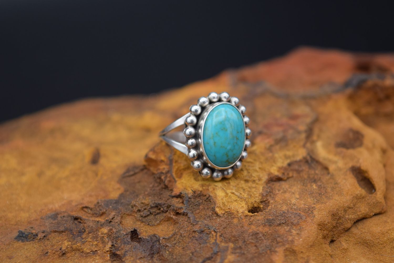 Turquoise Ring (Size: 8)