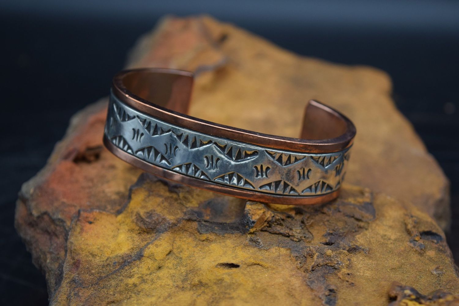 WYLIE SECATERO COPPER &amp; SILVER CUFF [7&quot;]
