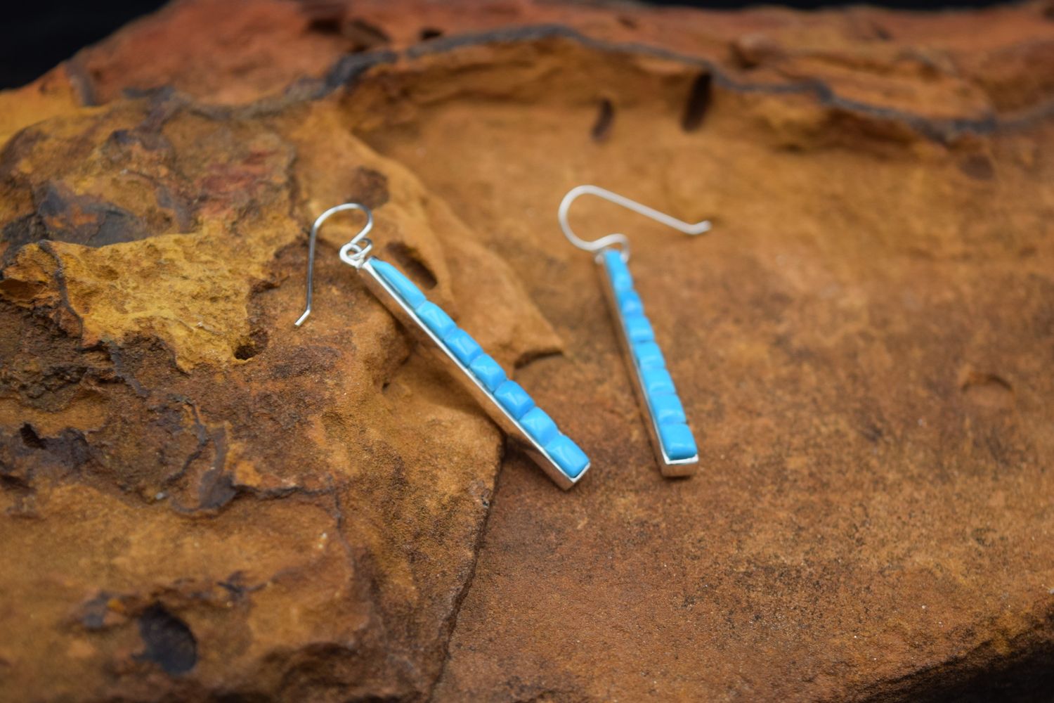 Sleeping Beauty Drop Earrings