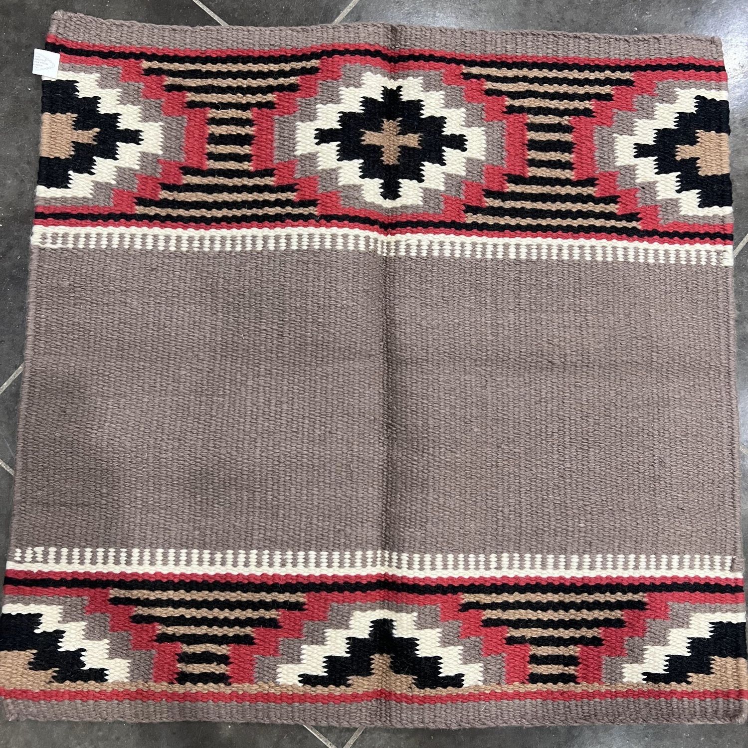 4lb Saddle Blanket 34&quot; x 36&quot; [Brown/Red]