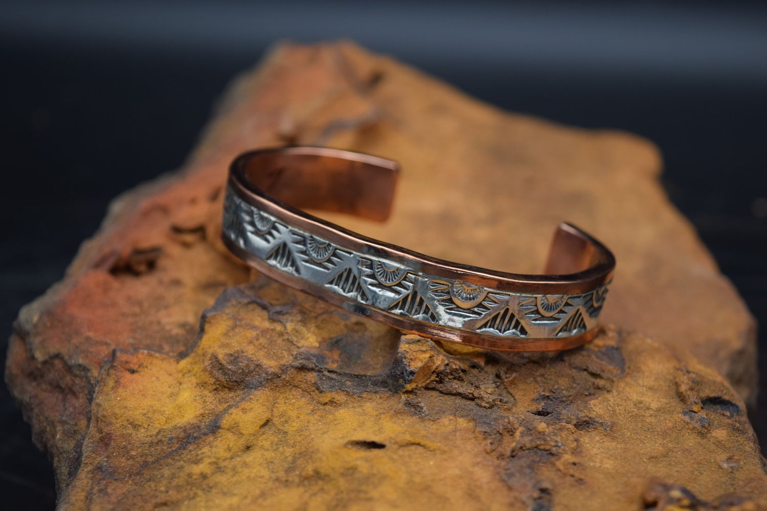 WYLIE SECATERO COPPER &amp; SILVER CUFF [7&quot;]