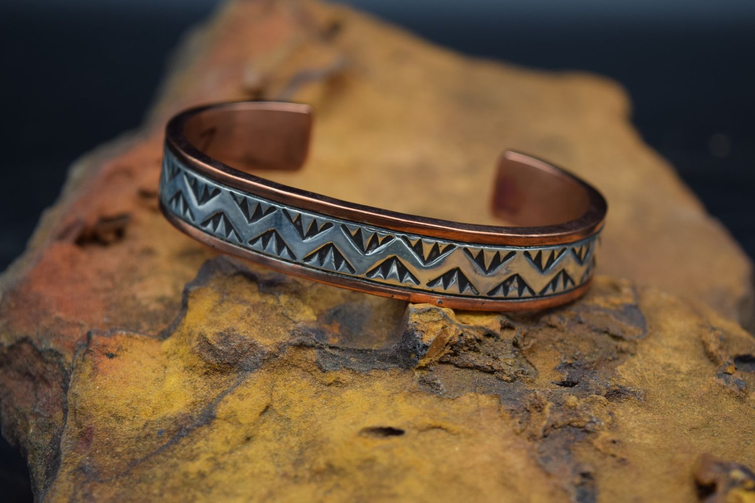 WYLIE SECATERO COPPER &amp; SILVER CUFF [7&quot;]