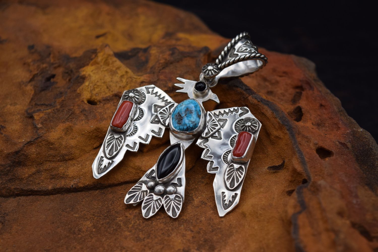 STEVEN OLIVER THUNDERBIRD PENDANT