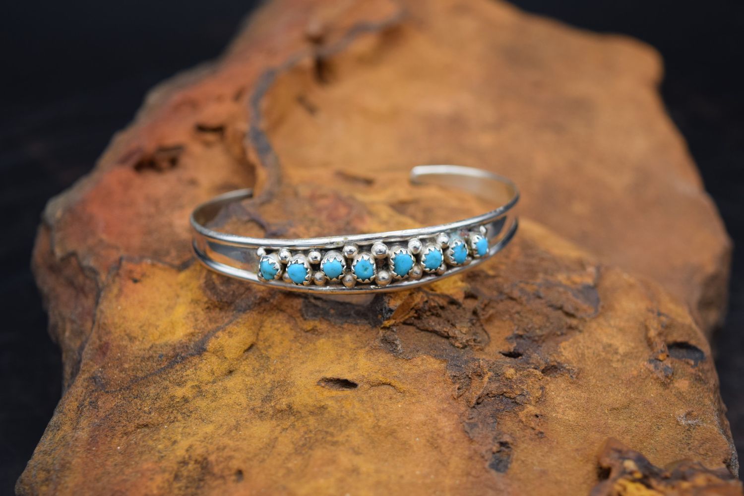 KINGMAN TURQUOISE CUFF [Size: 6]