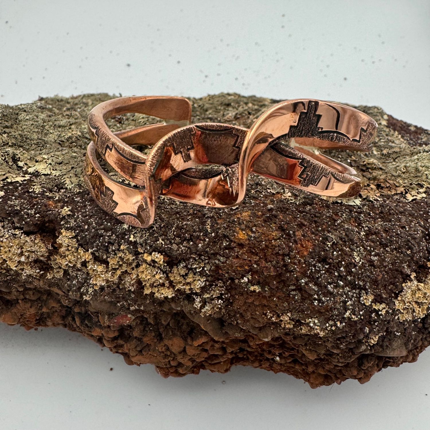 JERALDINE ARVISO COPPER CUFF 6.25