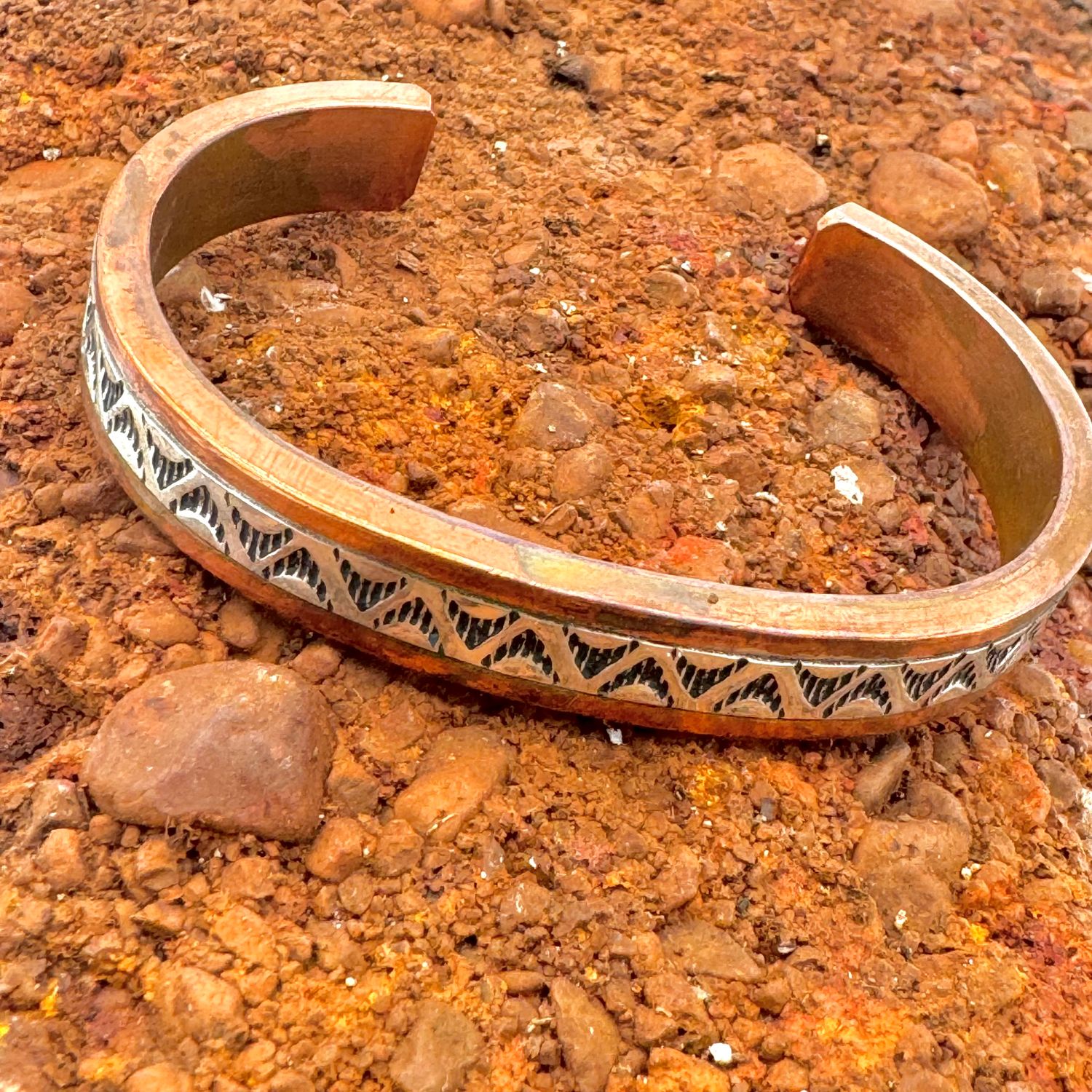 WYLIE SECATERO COPPER CUFF 6