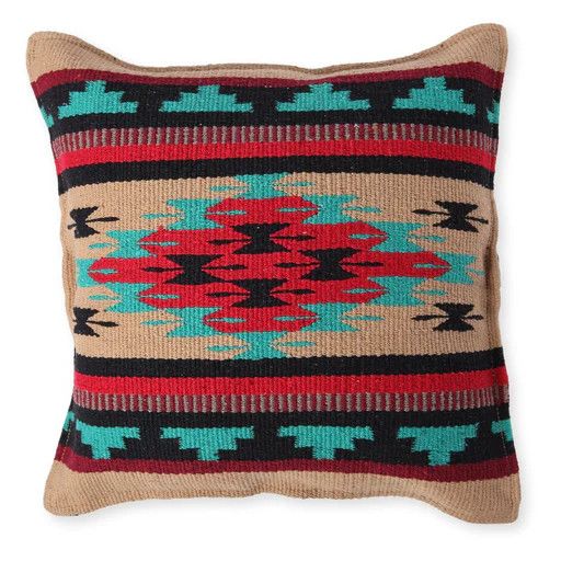 Handwoven Cotton Azteca Pillow