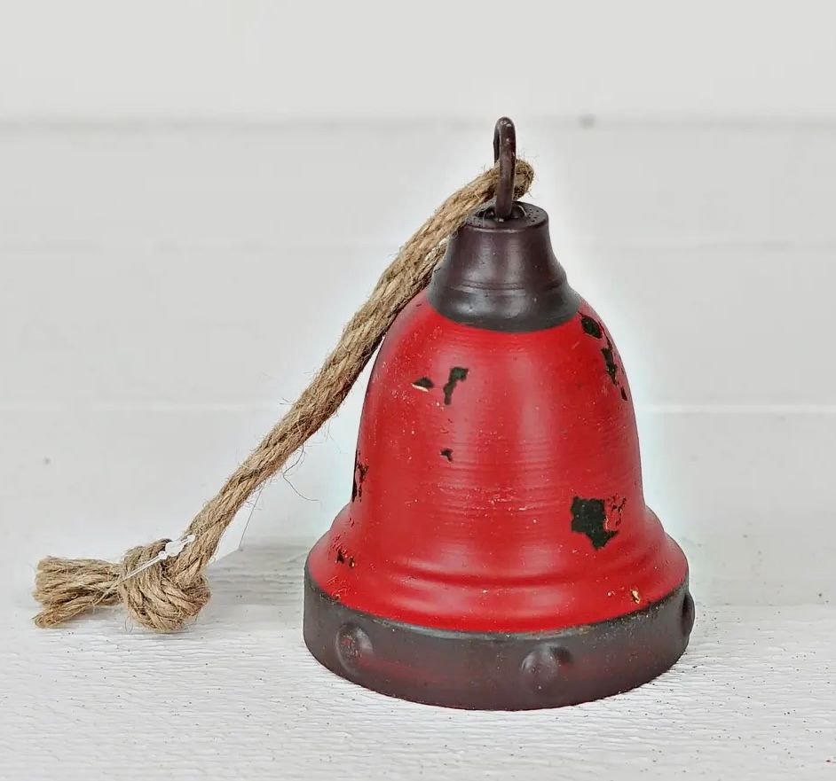 BELL DISTRESSED JINGLE /RED