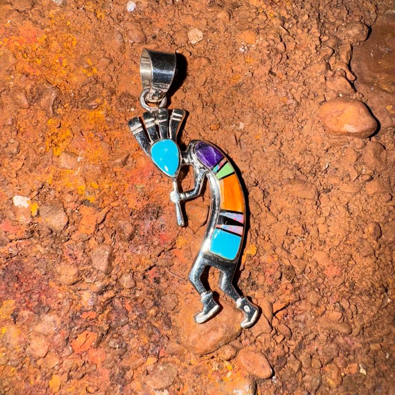 Kokopelli Pendant 2&quot;