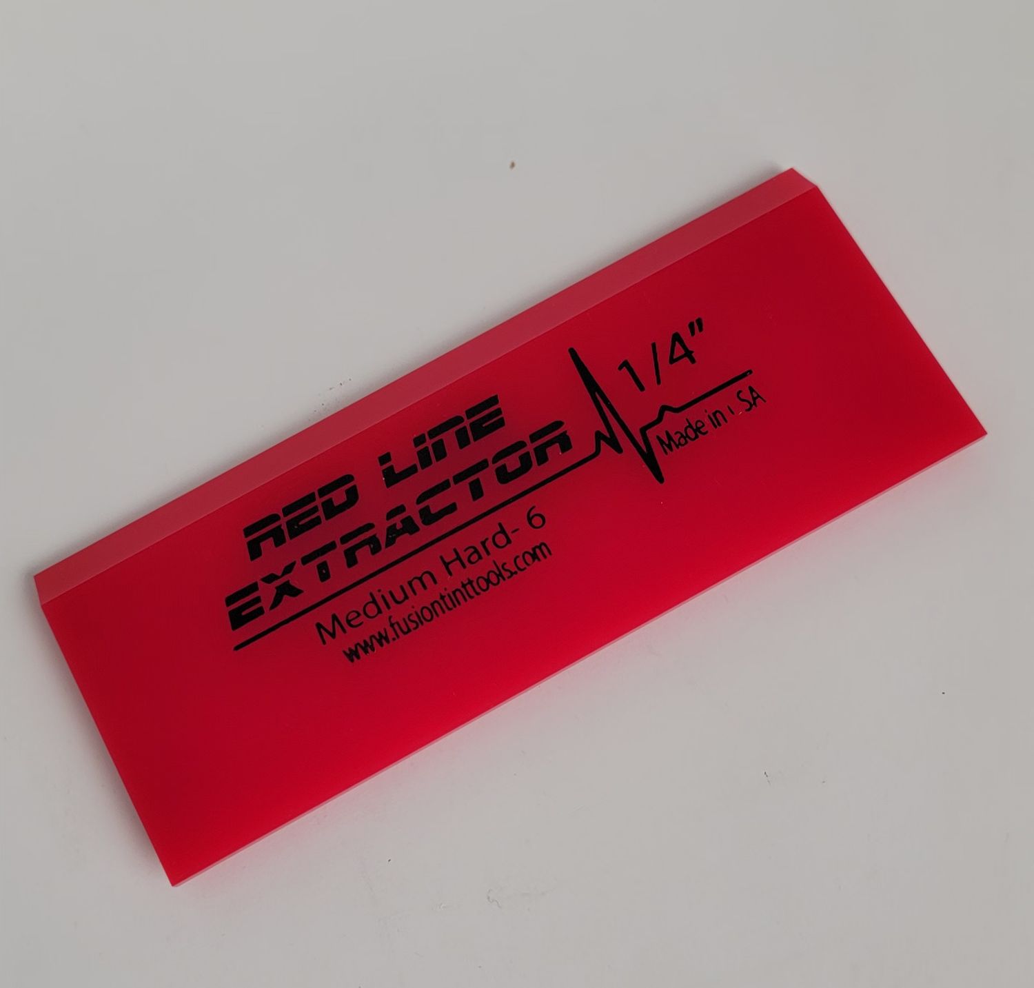 5&quot; RED LINE EXTRACTOR 1/4&quot; THICK DOUBLE BEVELED SQUEEGEE BLADE5&quot;x 1/4&quot;