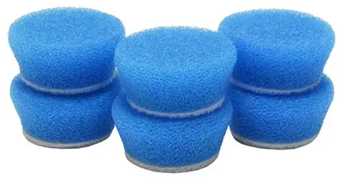 Buff and Shine Blue Foam Grip Pad 2.125&quot; Blue