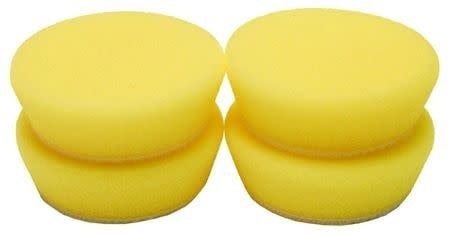 Buff and Shine Yellow Foam Grip Pad2.125&quot; Yellow