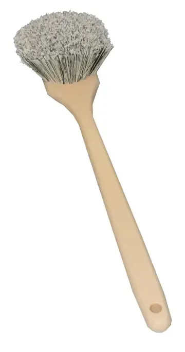 Body Brush 20.5&quot; Salt &amp; Pepper