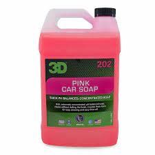3D Pink Car Soap 1 Gal