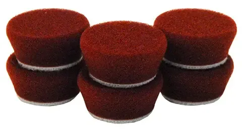 Buff and Shine Blue Foam Grip Pad 2.125&quot; Maroon