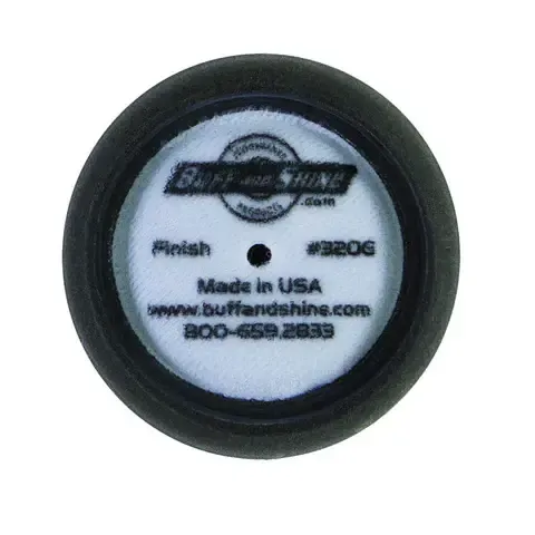 Buff and Shine Uro-Tec 1.25&quot; Foam PadsBlack