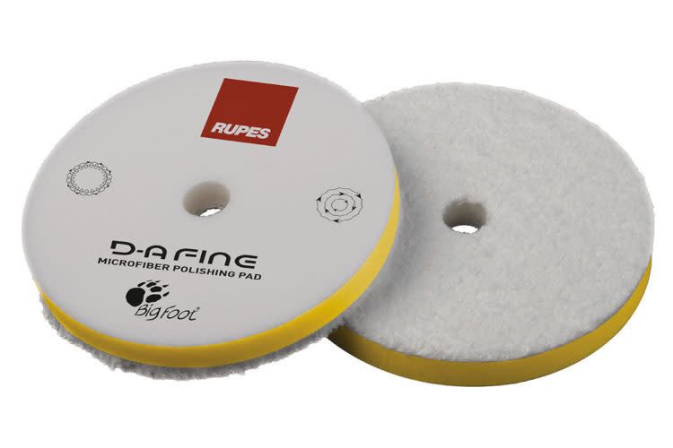 D-A Fine Microfiber Pad (Yellow) 130mm 5&quot;