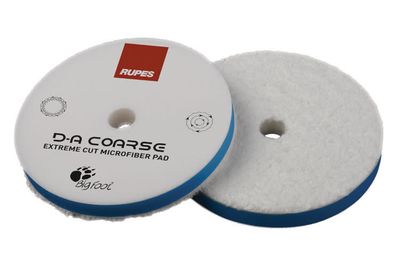 D-A Coarse Extreme Cut Microfiber Pad (Blue) 160mm 6"