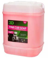 3D Pink Car Soap 5 Gal