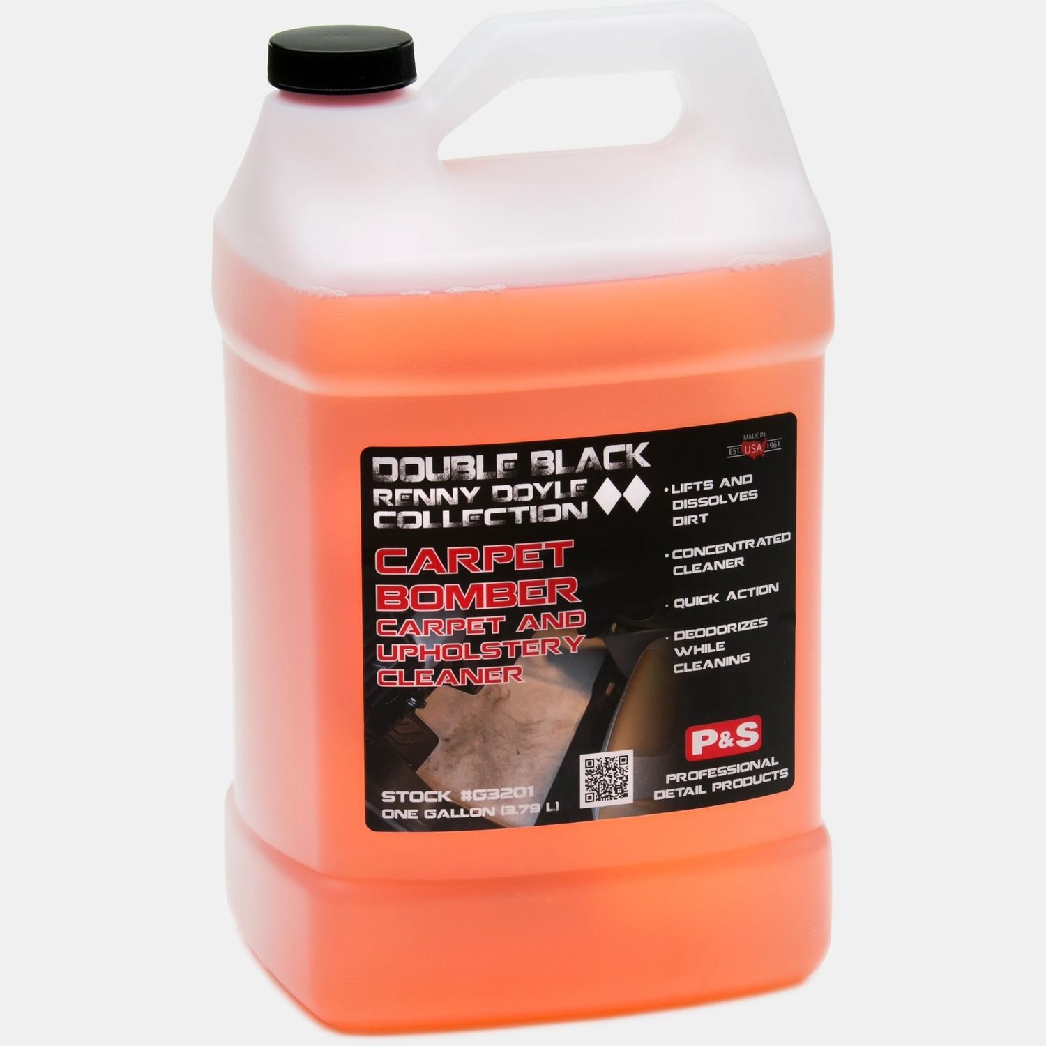 P&amp;S Carpet Bomber Carpet &amp; Upholstery Cleaner 1 Gal