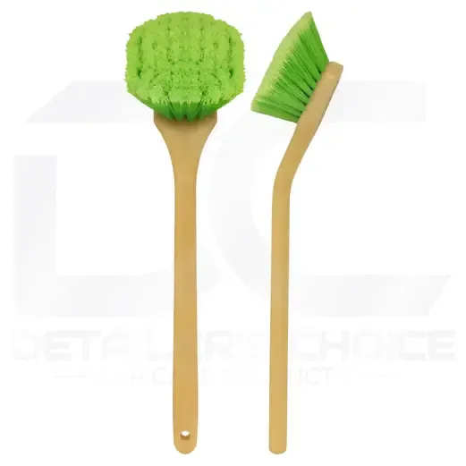 SM Arnold Body Brushes 20&quot; angled green