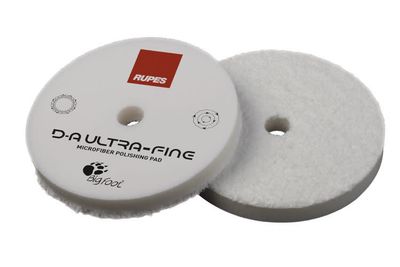 D-A Ultrafine Microfiber Pad (White) 130mm 5"