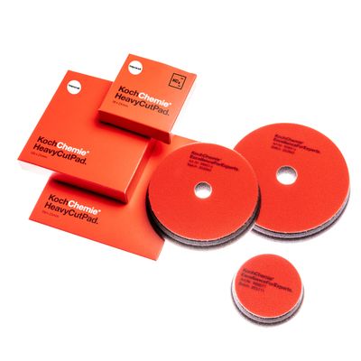 Koch Chemie Heavy Cut Foam Pad (Red Pad)5"Red