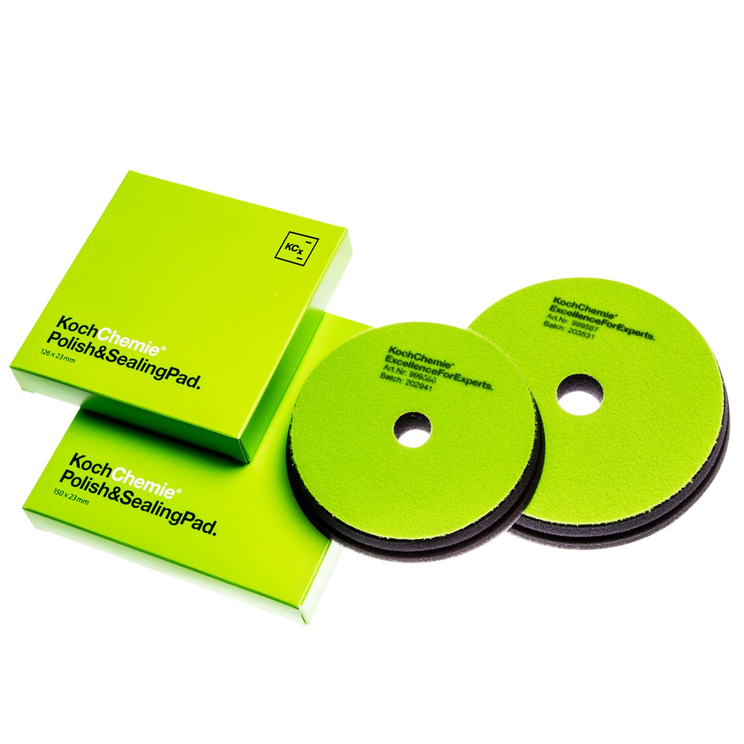 Koch Chemie Polish &amp; Sealing Pads (Green)5&quot;Green