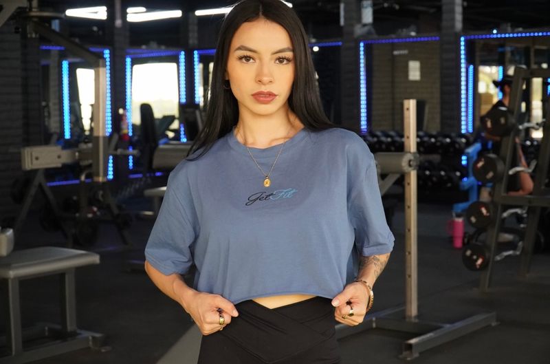 Ava Womens Flare Crop