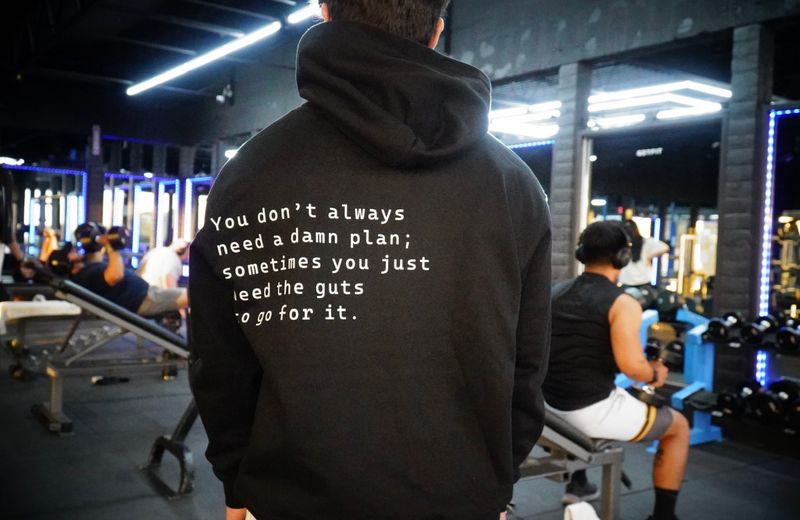 PLAN Mens Hoodie 